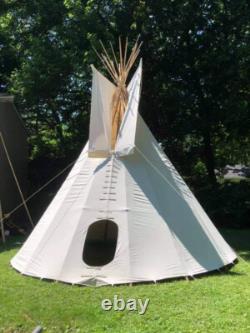Tipi Teepee Tent Available In Various Sizes High Quality Canvas FREE POSTAGE