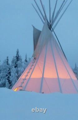 Tipi Teepee Tent Available In Various Sizes High Quality Canvas FREE POSTAGE