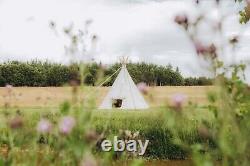 Tipi tent 5m, 16ft Cheyenne teepee tent, 100% natural material, pyramid