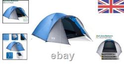 Trail Bracken 4-Person Dome Tent with Porch Blue