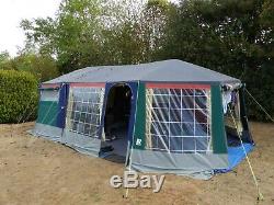 Trailer Tent Raclet Acropolis trailer tent plus large awning, green/grey