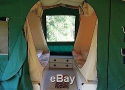 Trailer tent-Cabannon Atlantis 6 birth. In good condition with large awning area