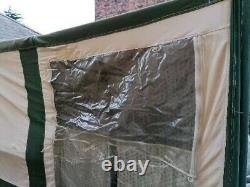 Trailer tent, sleeps 4 plus. Large extention, new wheel bearings and lots more