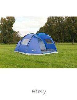 Trespass Torrisdale 6 Man Camping Tent Blue