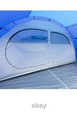 Trespass Torrisdale 6 Man Camping Tent Blue