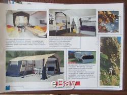 Trigano Oceane 2002 Trailer Tent Plus Large Awning Sleeps 7 In Good Condition