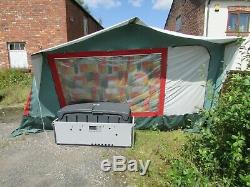 Trigano Oceane 2002 Trailer Tent Plus Large Awning Sleeps 7 In Good Condition