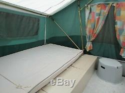 Trigano Oceane 2002 Trailer Tent Plus Large Awning Sleeps 7 In Good Condition