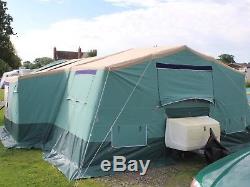 Trigano Vendome Large Trailer Tent Sleeps 8+double Awnings/extentions-cost£4.5k+