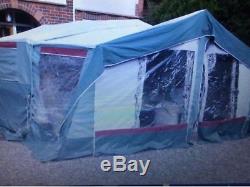 Trigano Vendome Large Trailer Tent Sleeps 8+double Awnings/extentions-cost£4.5k+