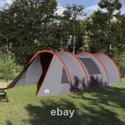 Tunnel Camping Tent Waterproof 4 Person Large Family Shelter Festival Hiking