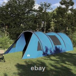 Tunnel Camping Tent Waterproof 4 Person Large Family Shelter Festival Hiking