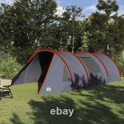 Tunnel Camping Tent Waterproof 4 Person Large Family Shelter Festival Hiking