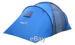 TurnerMAX Outdoor 4/6 Person Two Large Bedroom Family Camping Hiking New Tent