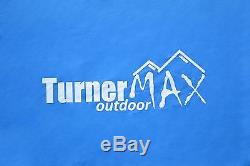 TurnerMAX Outdoor 4/6 Person Two Large Bedroom Family Camping Hiking New Tent