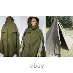 Two Military Polish large lavvu ponchos rare size III versions