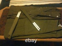 Two Military Polish large lavvu ponchos rare size III versions