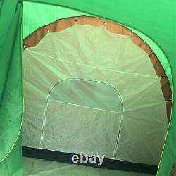 UK 10 People Large Waterproof Group Family Festival Camping Outdoor Tunnel Tent