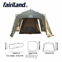 UK 12 Persons Automatic instant open Luxury ultra large Outdoor camping Tent