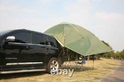 UK Ship Outdoor Camping Canopy Shelter Tent Car Gazebo Tent Large Car Rear Tent