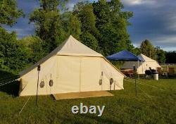 UK Shipped Large Cotton Canvas Family Camping Touareg Tent for 810 Persons