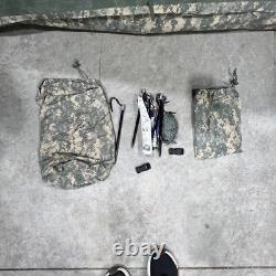 US Military ACU Tent Combat Shelter System One-Person Very Good Complete