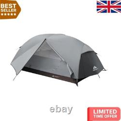 Ultimate 4-Season Backpacking Tent for Up to 3 People Grey Color, Lightweight