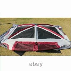 Ultralarge Camping Tent Two Living Rooms Large Family Outdoor Party 6-12 Persons