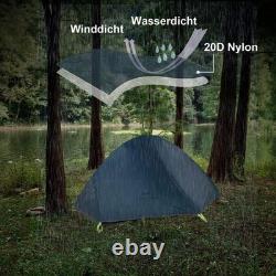 Ultralight 1 Person Dome Tent Waterproof Backpacking & Trekking Haven