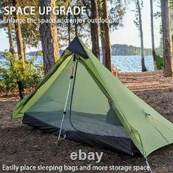 Ultralight Tent 3-Season 1 Person Backpacking Outdoor Lightweight Camping Tent