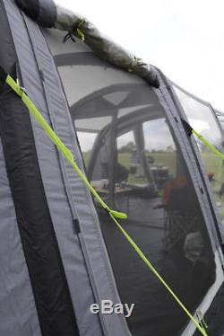 Up 1x New 2018 Kampa Croyde 6 Person Berth Inflatable Large Family Air Tent 2018