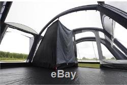 Up 1x Only New 2018 Kampa Studland 8 Berth Man Large Family Inflatable Air Tent