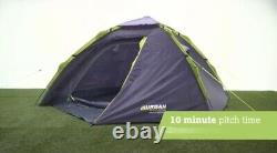 Urban Escape 4 Man Quick Pop up Dome Tent With Porch