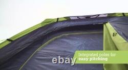 Urban Escape 4 Man Quick Pop up Dome Tent With Porch