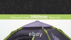 Urban Escape 4 Man Quick Pop up Dome Tent With Porch