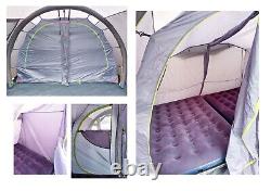 Urban Escapes 4 Person Aire Tent plus great deal of camping equipment & cables