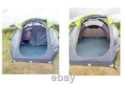 Urban Escapes 4 Person Aire Tent plus great deal of camping equipment & cables