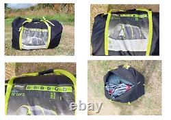 Urban Escapes 4 Person Aire Tent plus great deal of camping equipment & cables