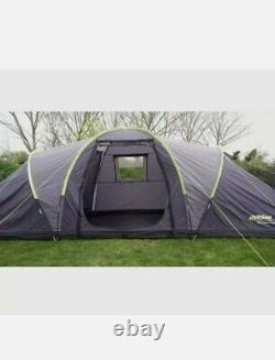 Urban Escapes 6 person 2 Rooms tunnel tent Large Family Camping Tent with porch