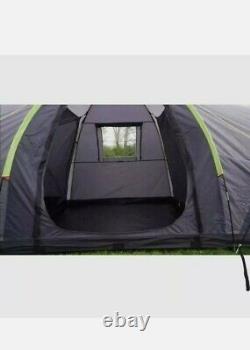 Urban Escapes 6 person 2 Rooms tunnel tent Large Family Camping Tent with porch