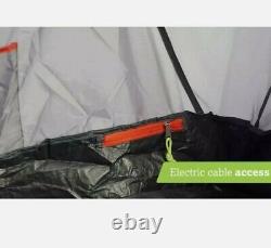 Urban Escapes 6 person 2 Rooms tunnel tent Large Family Tent with porch
