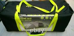 Urban Escapes 6 person 2 Rooms tunnel tent with porch