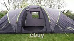 Urban Escapes 6 person 2 Rooms tunnel tent with porch