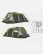 Urban Escape 4 Person Inflatable Air Tent Large Family Tent New