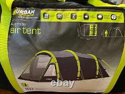 Urban escape 4 Person berth inflatable Air tent Large Family Tent New