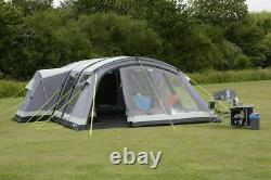 Used Twice Kampa Bergen 6 Berth Large Air Pro person man family inflatable tent