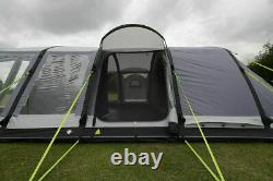 Used Twice Kampa Bergen 6 Berth Large Air Pro person man family inflatable tent
