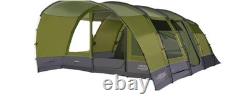 VANGO Large Family Tent Anteus 600XL Herbal Green 6 Person Camping Tent