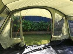 VANGO ZANZIBAR 600 POLY-COTTON 6 Berth / Man Large Tent & Footprint Groundsheet