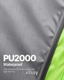 VEVOR SUV Camping Tent Outdoor SUV Tent with 2 Doors Waterproof for 5-8 Person